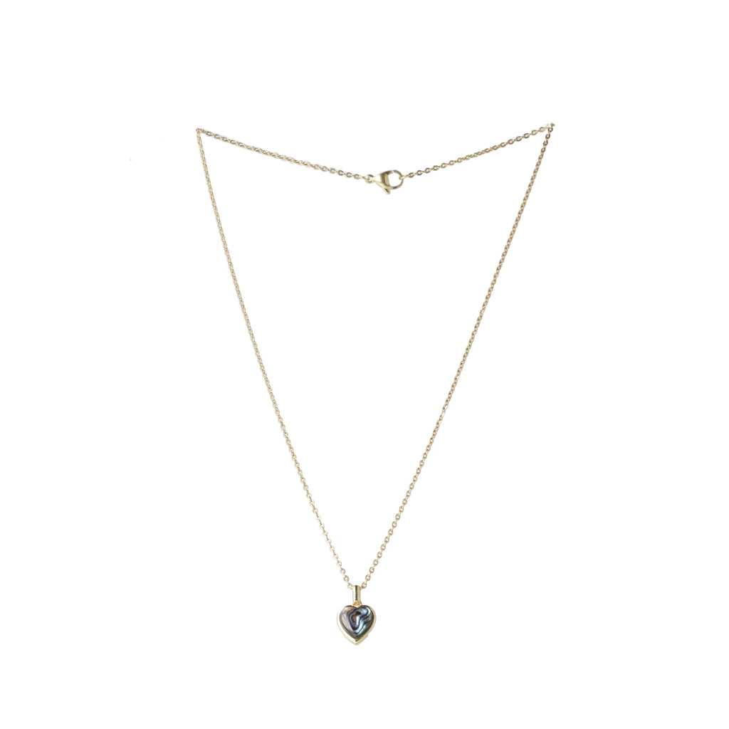 Abalone Heart Necklace