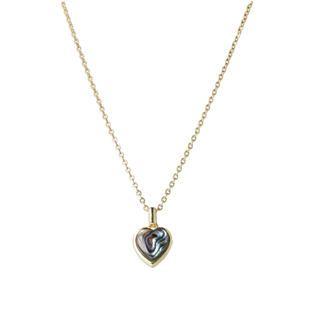 Abalone Heart Necklace