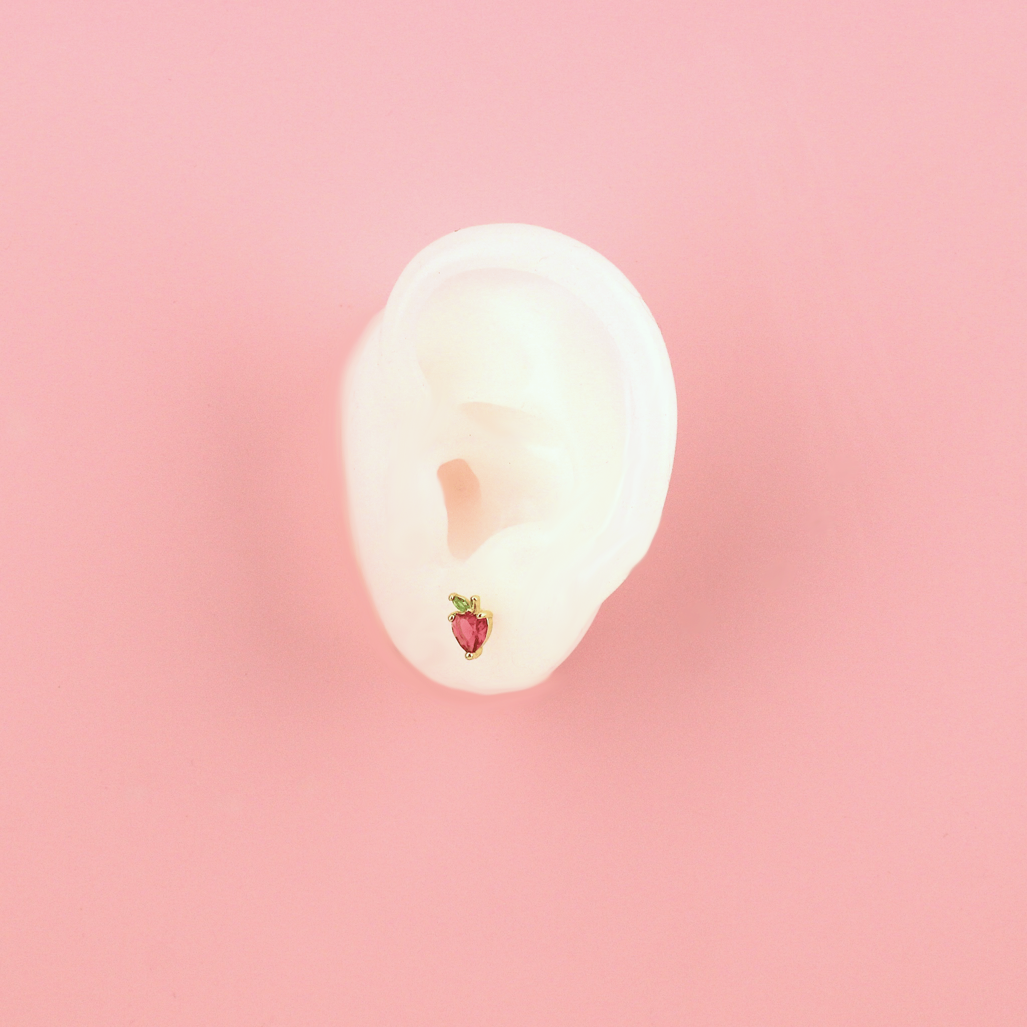 An Apple A Day Stud Earrings
