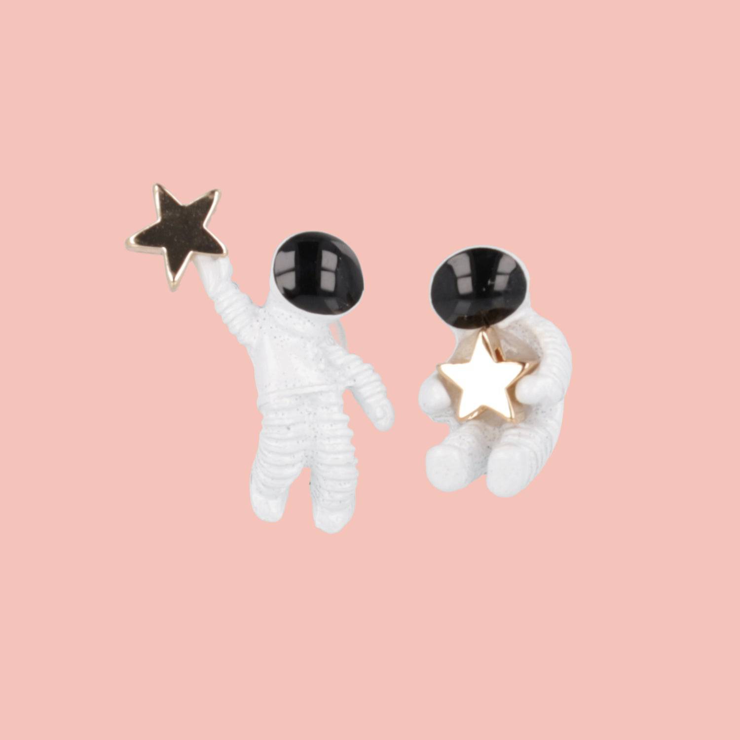 Astronaut Stud Earrings