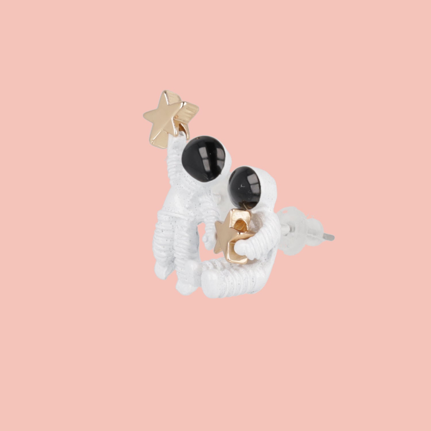Astronaut Stud Earrings
