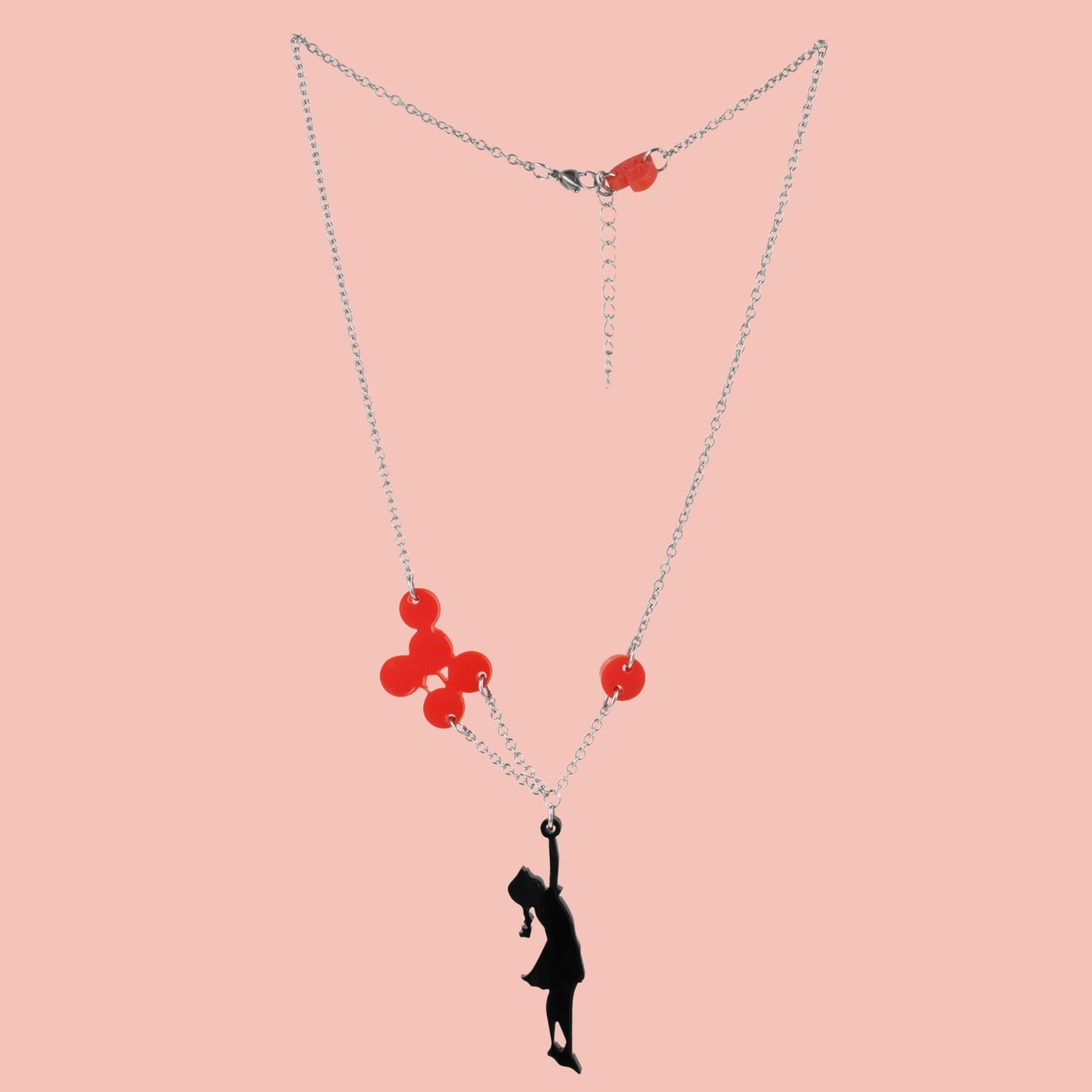 Balloon Girl Necklace