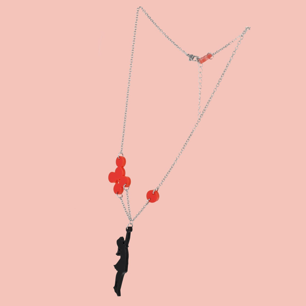 Balloon Girl Necklace