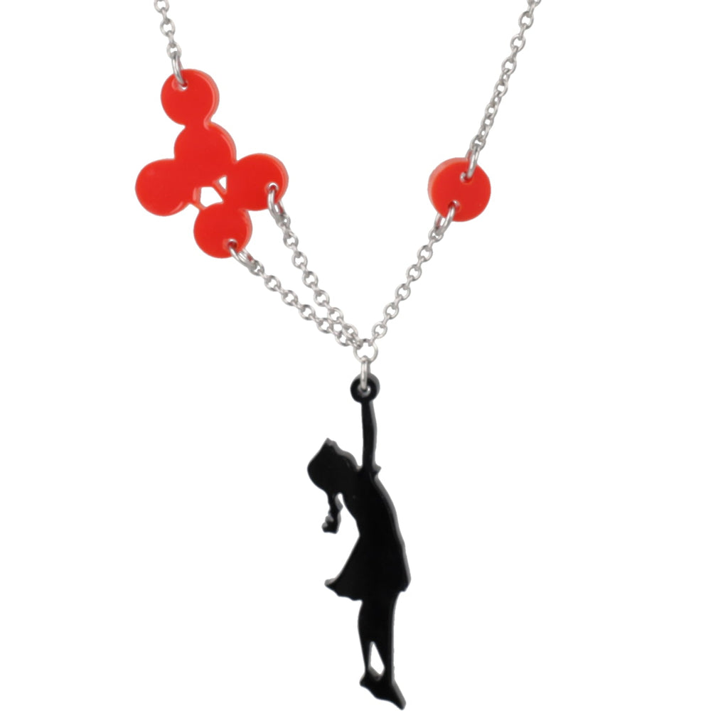 Balloon Girl Necklace