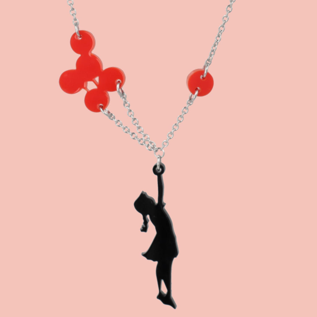 Balloon Girl Necklace