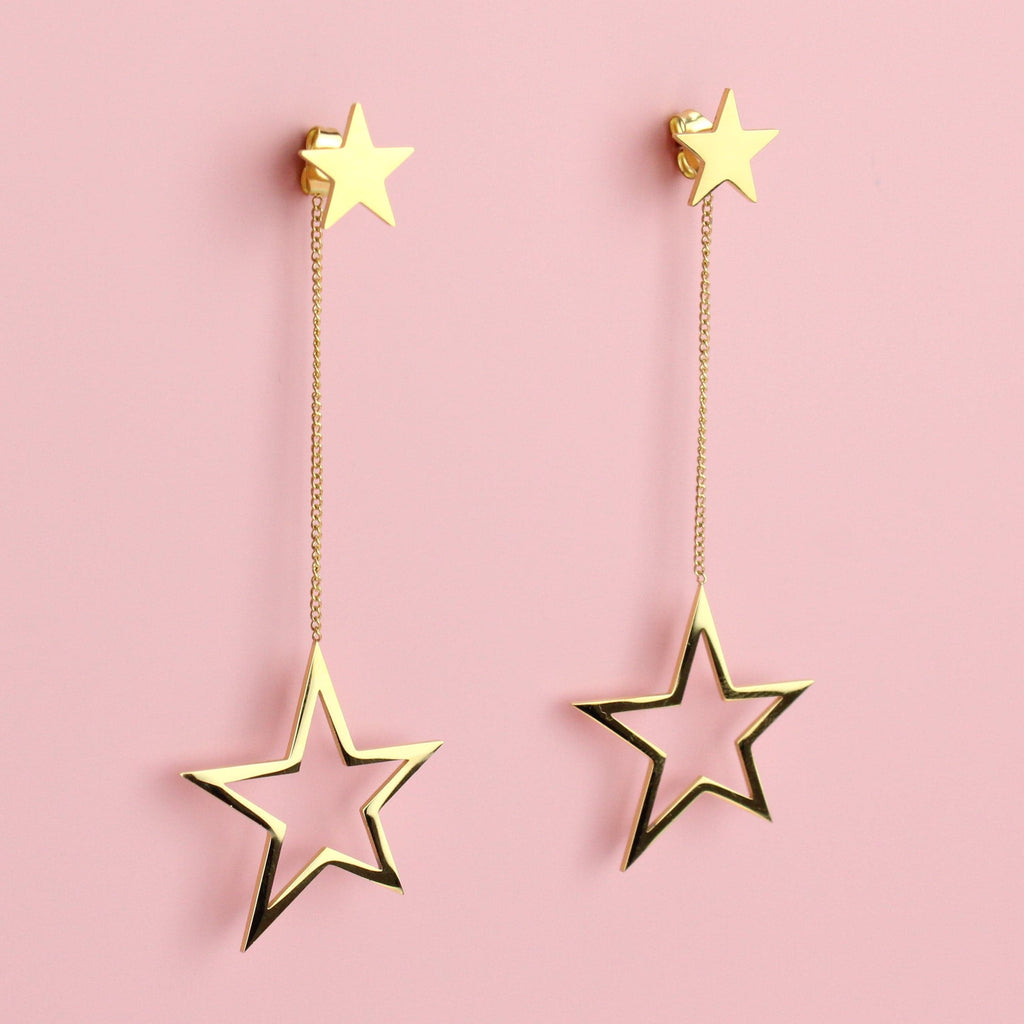 All The Stars Stud Earrings (Gold Plated)