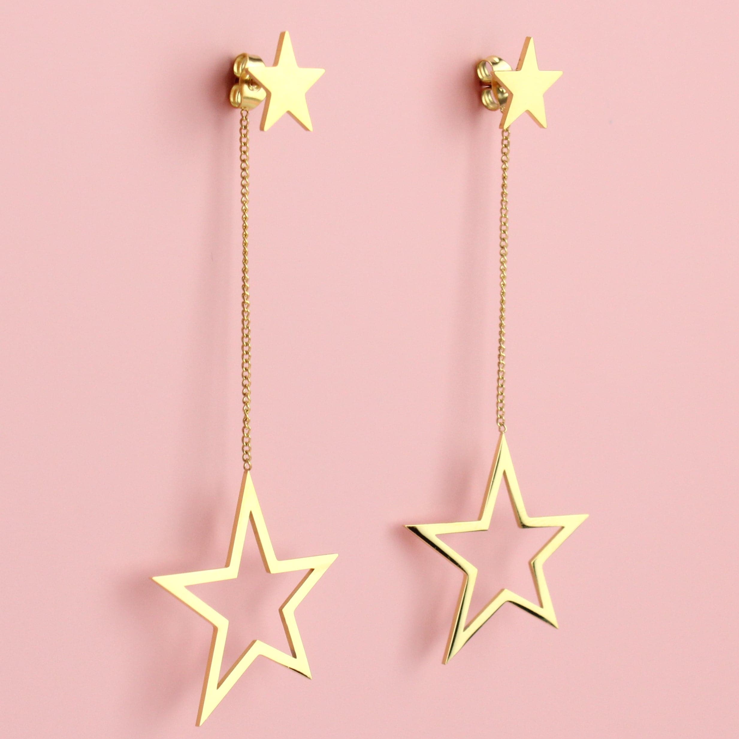 All The Stars Stud Earrings (Gold Plated)