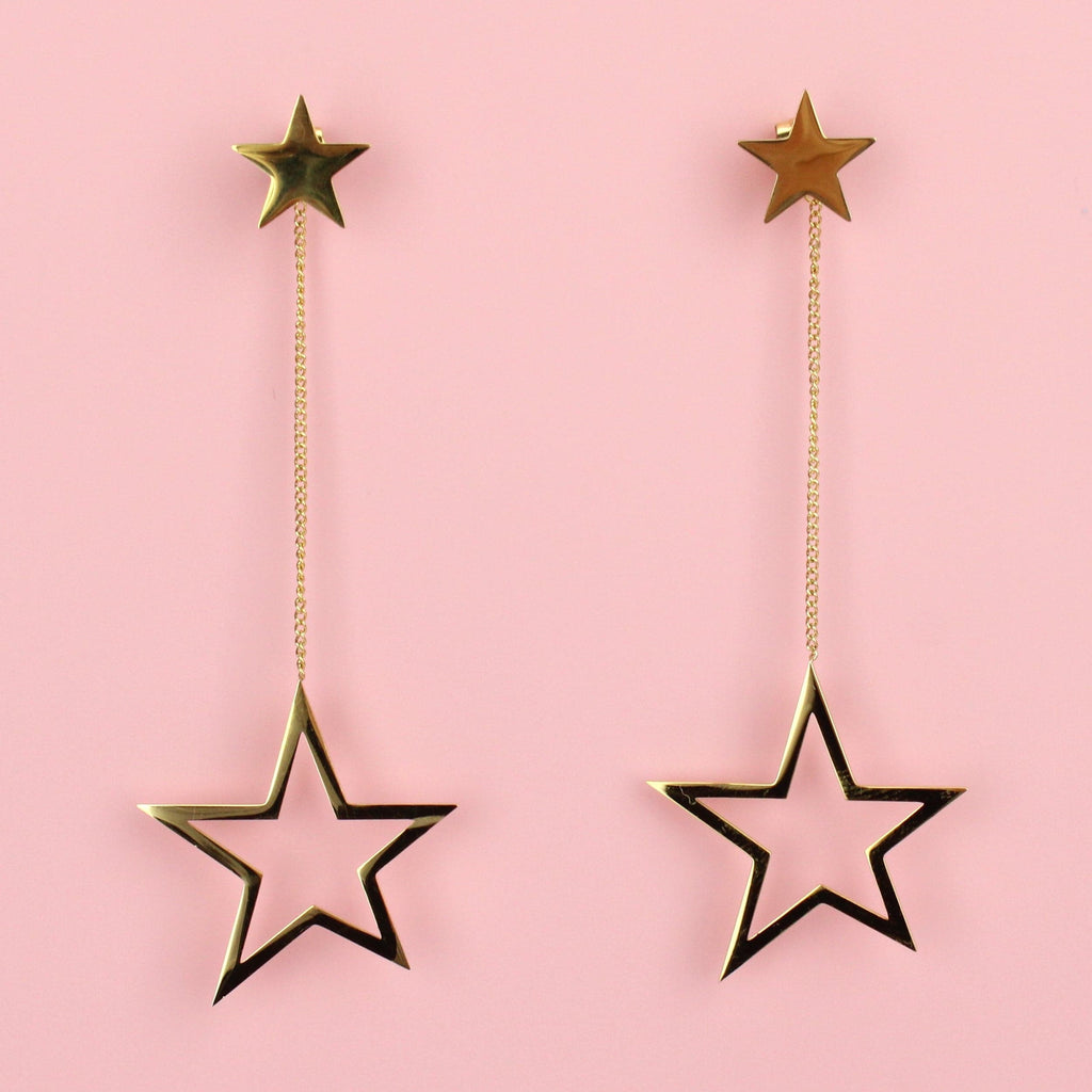 All The Stars Stud Earrings (Gold Plated)