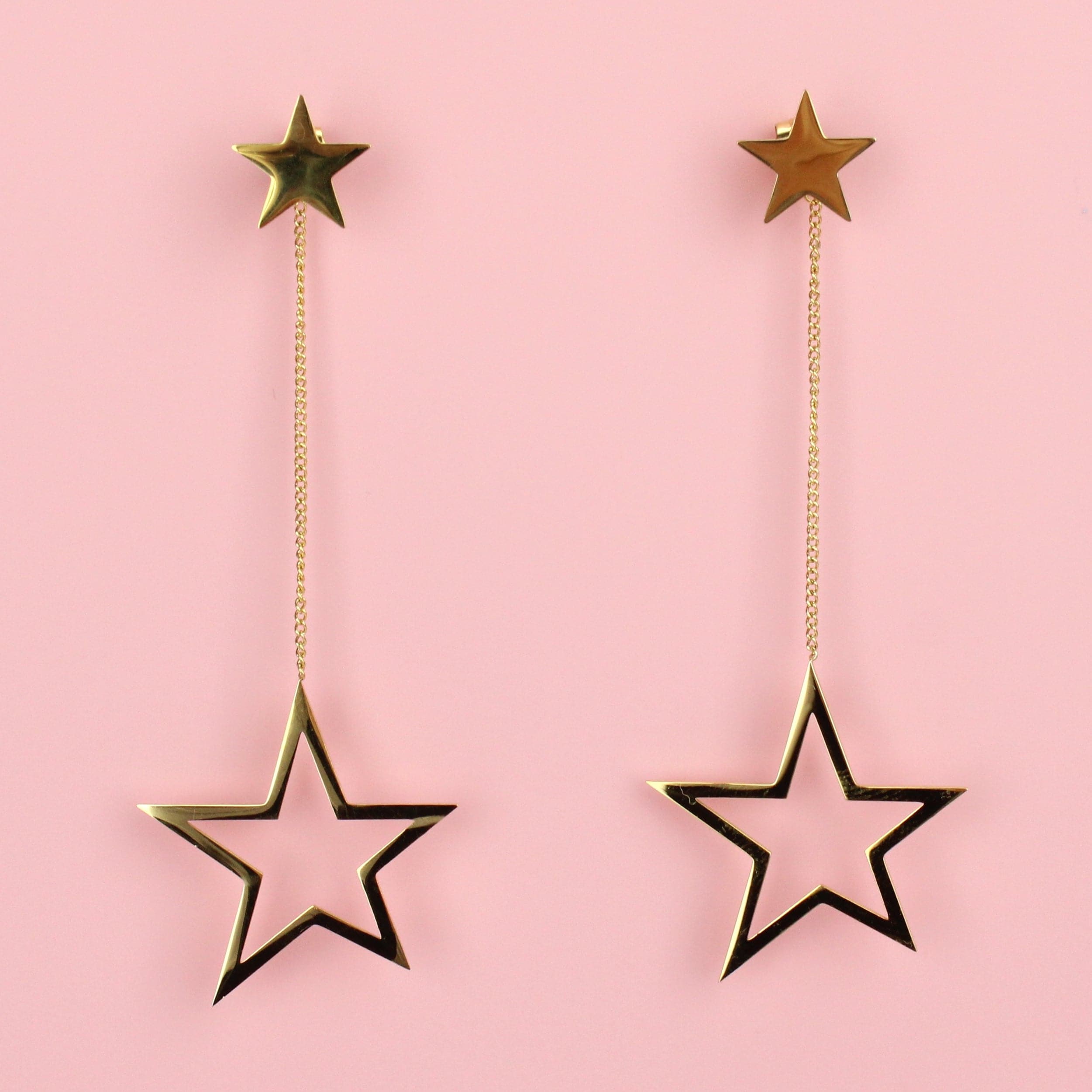 All The Stars Stud Earrings (Gold Plated)