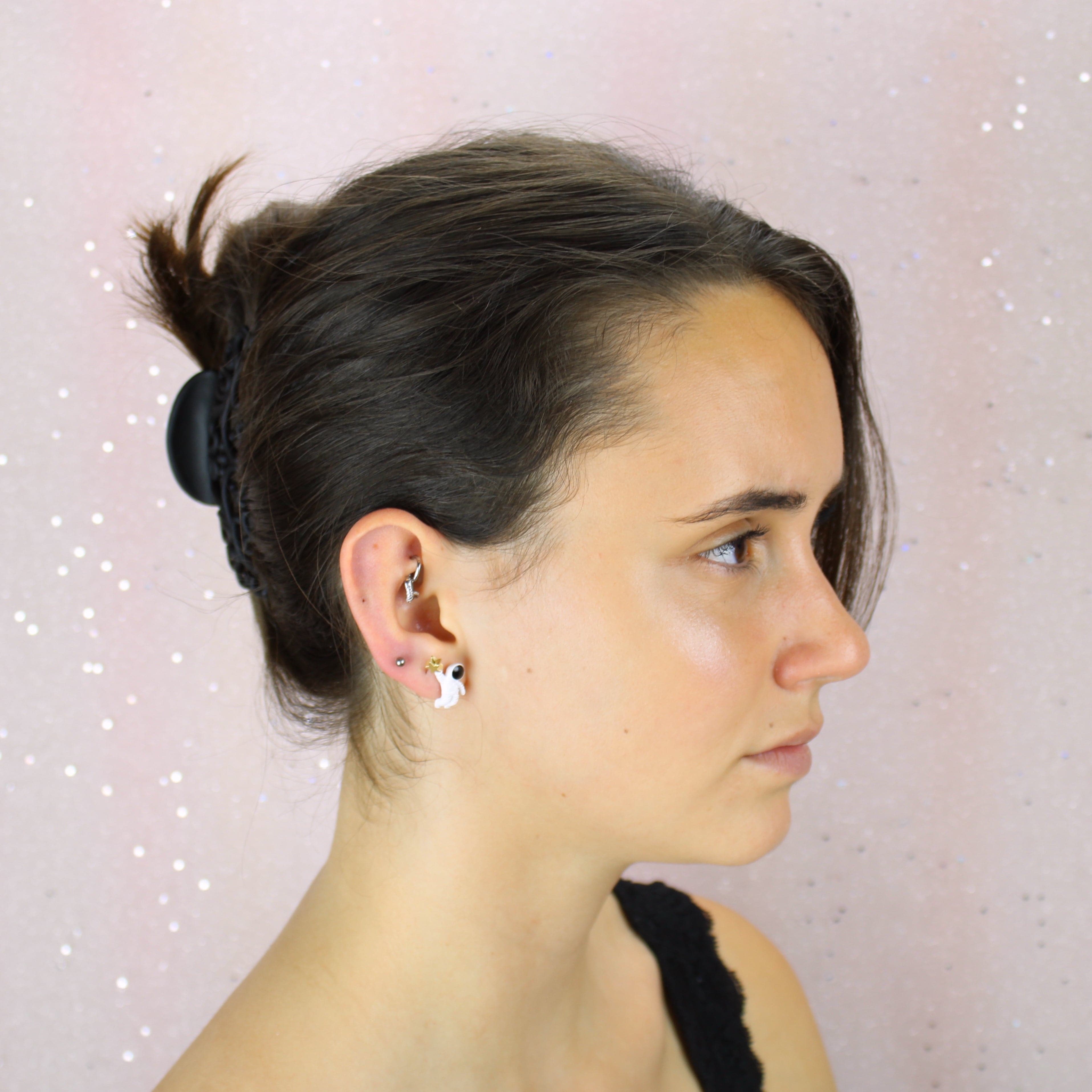 Astronaut Stud Earrings