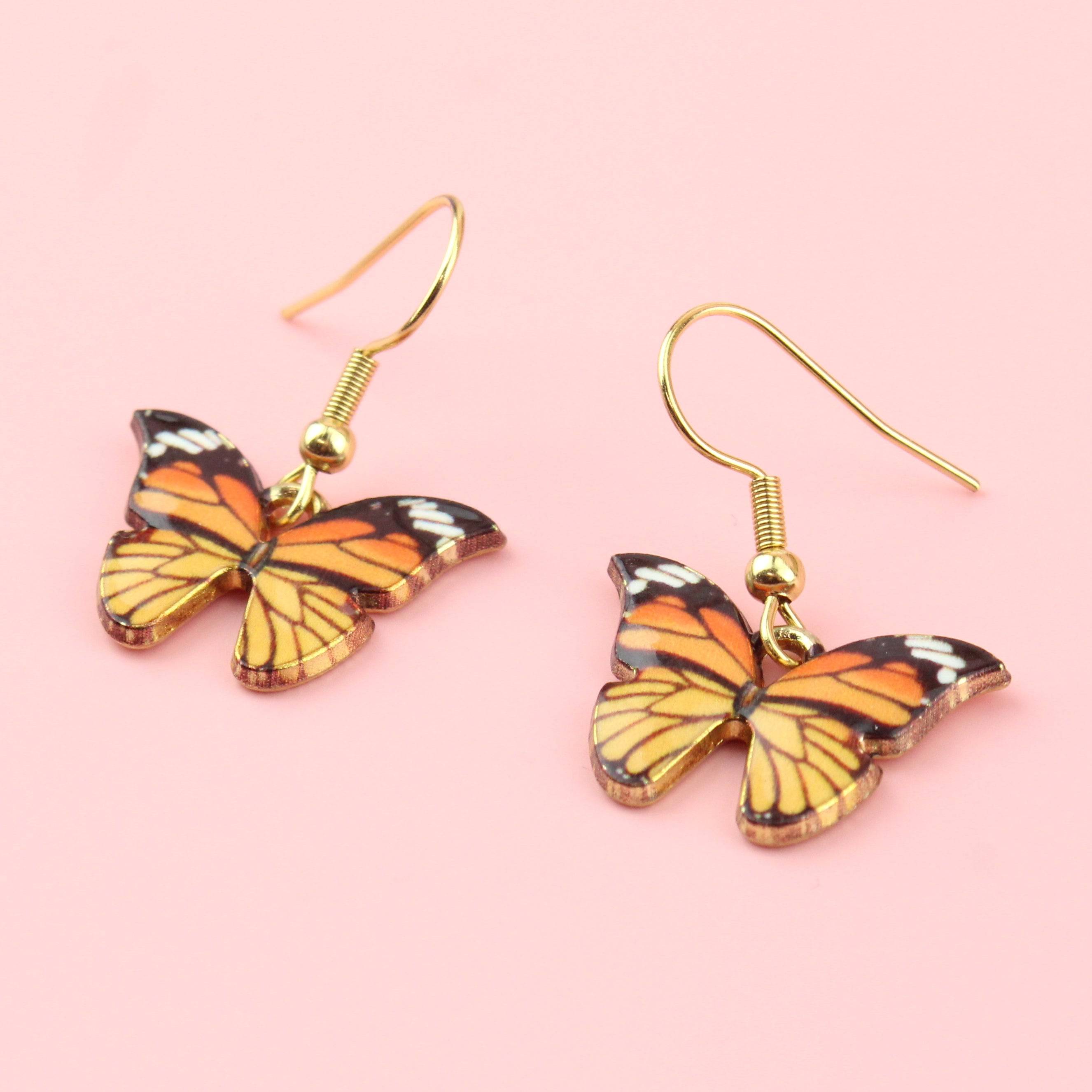 Autumnal Butterfly Earrings