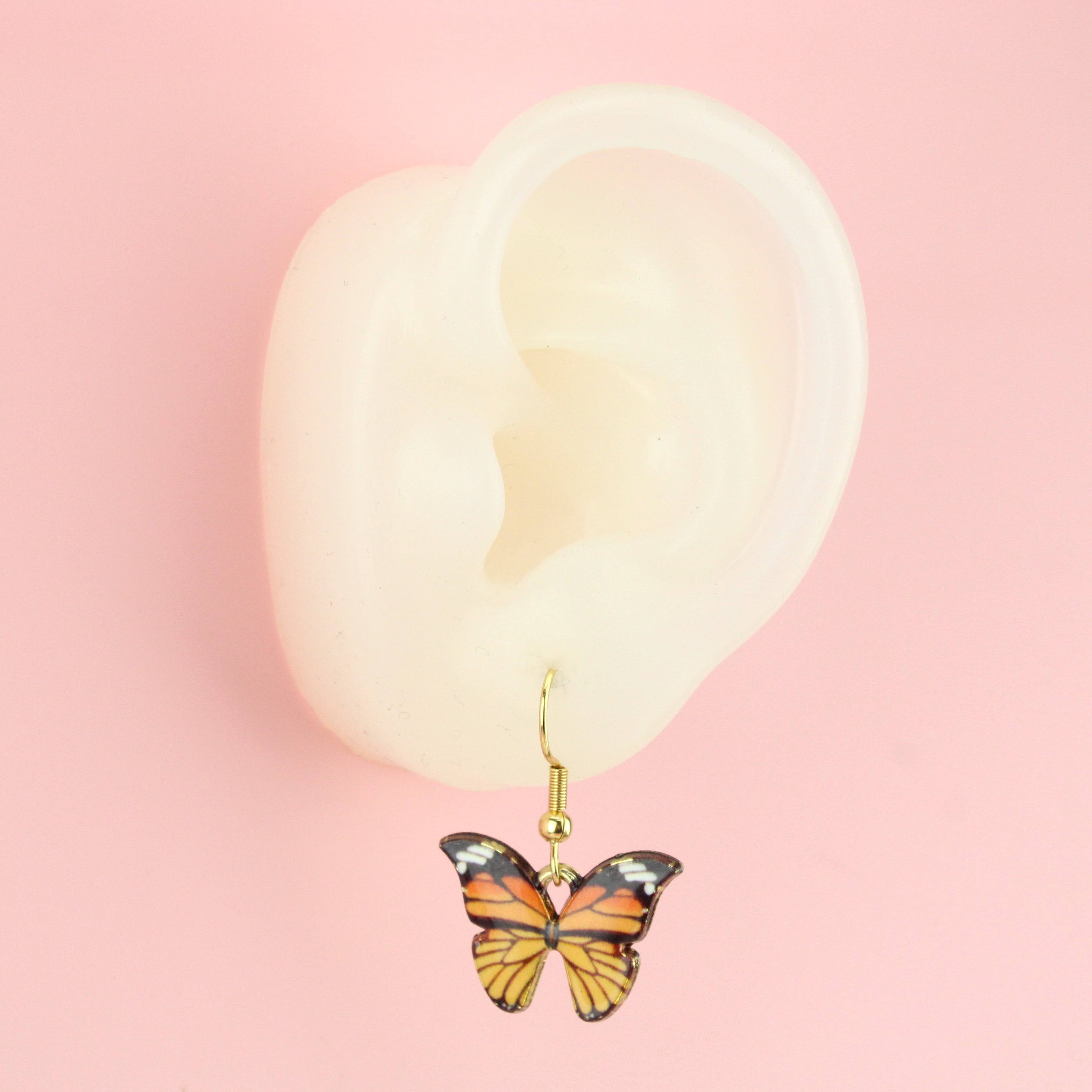 Autumnal Butterfly Earrings