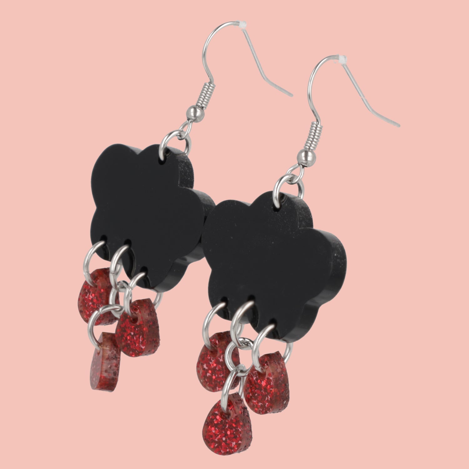 Acid Blood Earrings