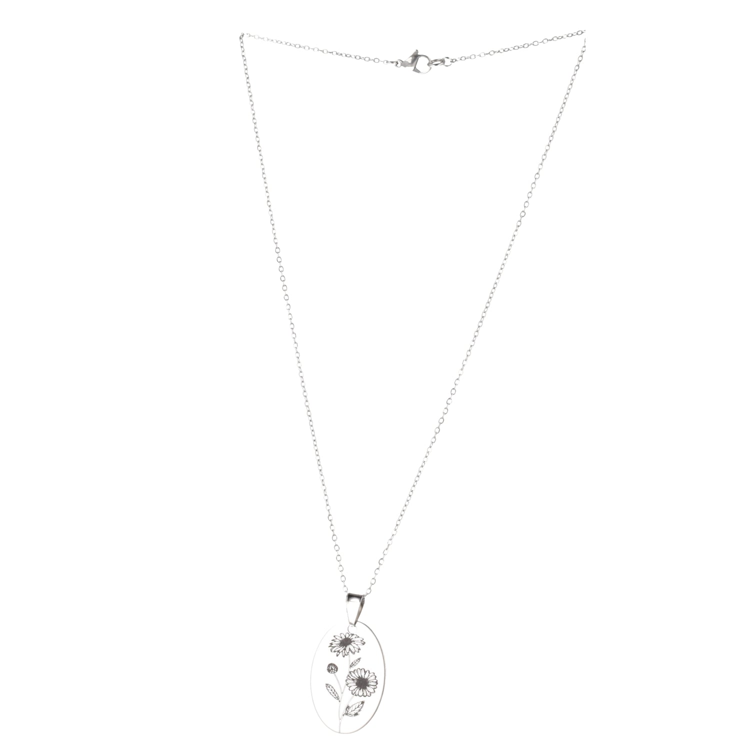 April Birth Flower Necklace - Daisy