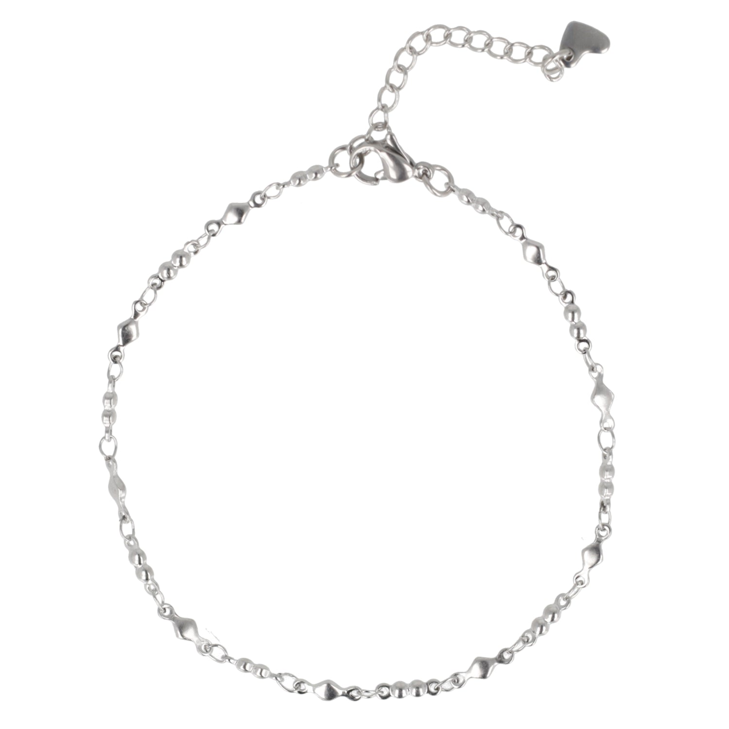 Beaded Diamond Anklet